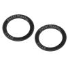 2Pcs Extended Bike Pedal Washers Ti Alloy Waterproof Rustproof Less Friction Remove Noise Road Bike Pedal Washers Black view 3