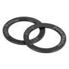 2Pcs Extended Bike Pedal Washers Ti Alloy Waterproof Rustproof Less Friction Remove Noise Road Bike Pedal Washers Black view 4