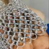 Mdhel Cosplay bra Fantasy bra Metal effect bra Festival bra Costume bra chainmaille bra chainmaille bra warrior bra gothic bra aluminum bra silver bra statement bra chainmail butted bra view 2