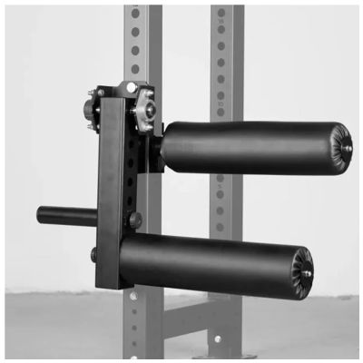 HMWOKPOT Seated Leg Extension and Curl Machine Adjustable Plate Loaded Leg Extension Attachment, Fitness Squat Rack Accessories for Effective Leg Muscle Training,for Barbells 25mm,18mm
