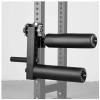 HMWOKPOT Seated Leg Extension and Curl Machine Adjustable Plate Loaded Leg Extension Attachment, Fitness Squat Rack Accessories for Effective Leg Muscle Training,for Barbells 25mm,18mm view 1