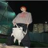 Retro Shark PU Backpack for Women Dual-Strap Shoulder Bag Harajuku Aesthetic Bucket Bag for Hand-Carry Fashionable (White) view 2