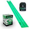 EyeLine Golf - Roll The Rock Putting Mat - Have Fun Perfecting Stroke, Alignment, Speed Control, Visualization, Consistency - Outdoor-Indoor-Compact (8-Foot Roll The Rock) view 1