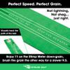 EyeLine Golf - Roll The Rock Putting Mat - Have Fun Perfecting Stroke, Alignment, Speed Control, Visualization, Consistency - Outdoor-Indoor-Compact (8-Foot Roll The Rock) view 3