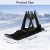 Jwthee Snow Scooter, Snow Bike Balanced Sled Ski Sled for Kids Sled Snowboard Snow Board Kit Snow Sledge Board Attachment for Training Bicycle Skiing Walker for Balance Bike Walker Golf Push Cart view 3