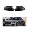 1 Pair Car Carbon Side Wing Mirror Cover Housing Compatible For Audi A4 S4 RS4 B8.5 A5 S5 2011-2015 Add On Side Rear View Mirror Cap Cover (Color : Glossy Black) view 2