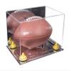 Football Display Case, Durable Clear Display Case with Mirror Base , Wall Mounted Case for Full Size Footballs, Sports Memorabilia, Collectibles, Keepsakes, Autographed Balls Items (A004/V41) view 1