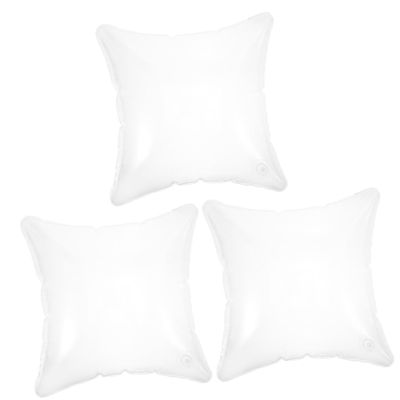 MAGICLULU 3pcs Decorative Pillow Inserts for Bed Inflatable Outdoor Cushions Pillow for Camping