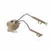 Black/Tan Nylon Tactical Military Headset Rail Adapter Replacement Parts for Fast/ACH/MICH Helmet view 2