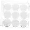 Ciieeo 4sets Decorative Storage Boxes Lids Jewelry Display Case Box for Gemstone Display view 3
