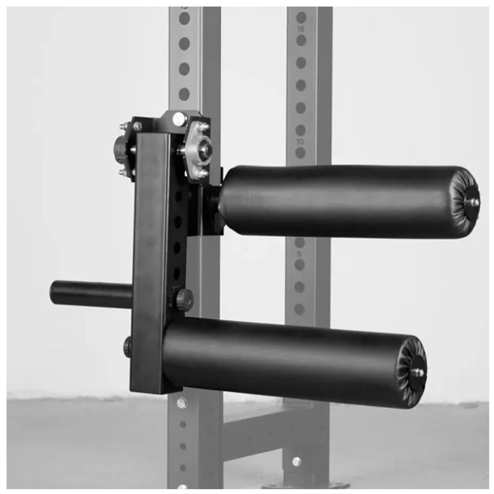 HMWOKPOT Seated Leg Extension and Curl Machine Adjustable Plate Loaded Leg Extension Attachment, Fitness Squat Rack Accessories for Effective Leg Muscle Training,for barbells 50mm,26mm