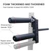 HMWOKPOT Seated Leg Extension and Curl Machine Adjustable Plate Loaded Leg Extension Attachment, Fitness Squat Rack Accessories for Effective Leg Muscle Training,for barbells 50mm,26mm view 2