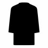 3/4 Sleeve Shirts for Women V Neck Summer Blouses Solid Color Basic Tee Shirts Soft Cotton Tshirts Women's Three Quarter Sleeve Tops Womens Summer Tops view 4