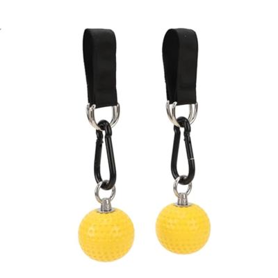 gernie Pull Up Ball Grip, Non Slip Climbing Pull Up Power Ball Hold Grips, Strengthens Upper Body Muscles and Grip, Hand Grips Strength Trainer Attachment for Pull up Kettlebells Fitness