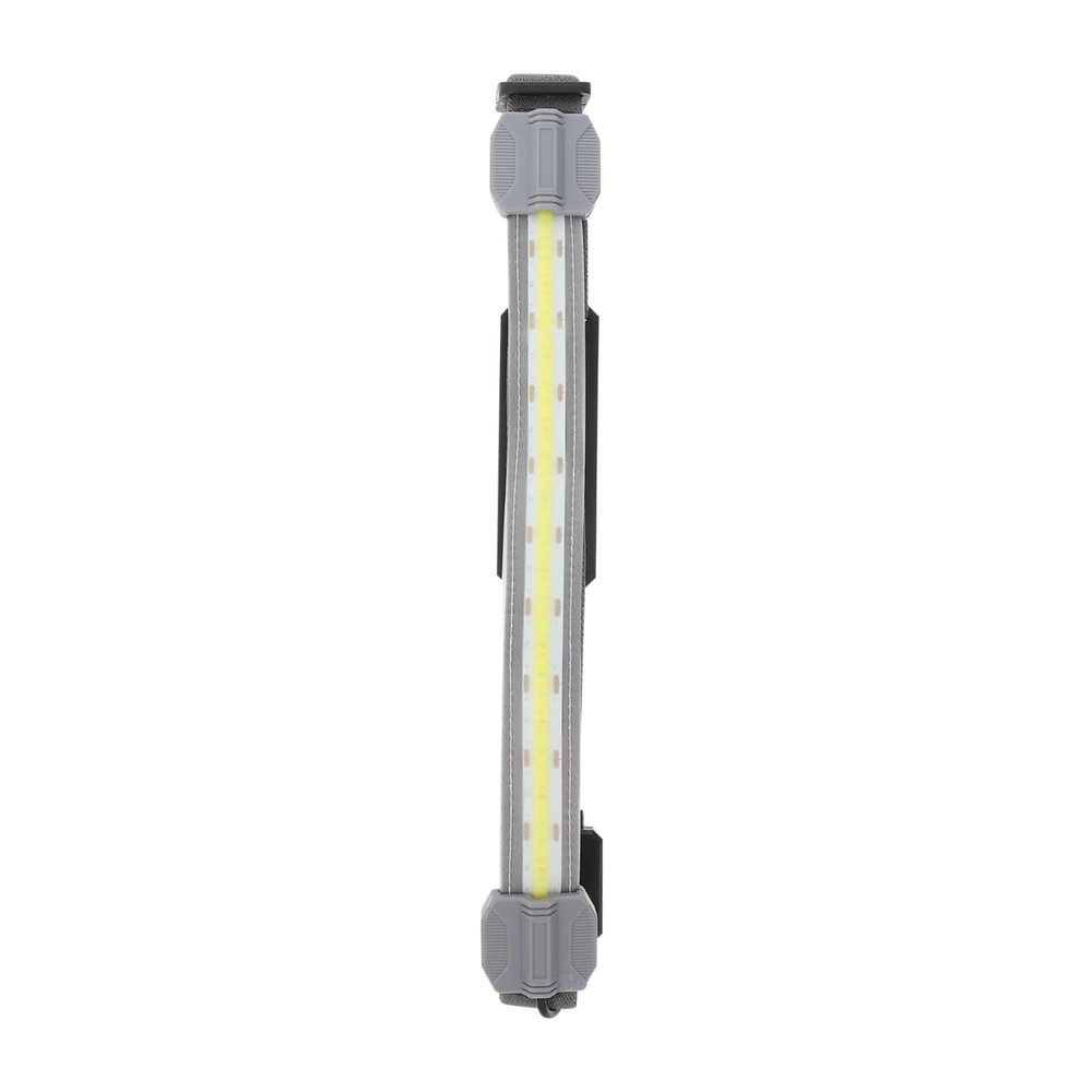 Angoily 1set USB Rechargeable Headlamp Warning Light Portable Cob Outdoor Light for Night Running Camping Fishing and Material for Safety
