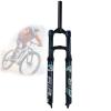 ZECHAO Aluminum Alloy 26 27.5 29in Mountain Bike Suspension Forks,160mm Travel 9mm Axle Quick Release Disc Brake XC/AM/FR Bike Cycling (Color : Straight Manual Lock, Size : 29inch) view 1