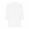 3/4 Sleeve Shirts for Women V Neck Summer Blouses Solid Color Basic Tee Shirts Soft Cotton Tshirts 3/4 Length Sleeve Womens Tops Summer Tops for Women 2025 view 4