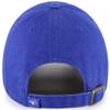 47 Brand MLB Team Color Home Primary Logo Clean Up Adjustable Baseball Cap Hat, Adult One Size Fits All - Toronto Blue Jays Blue view 2