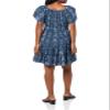 Angie Women's Printed Short Sleeve Smocked Tiered Dress view 2