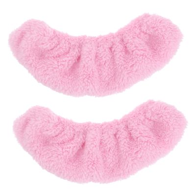 BESPORTBLE 2pcs Practical Ice Skates Covers Velvet Skate Guards Light Pink Boys and Girls Protection Compact Design
