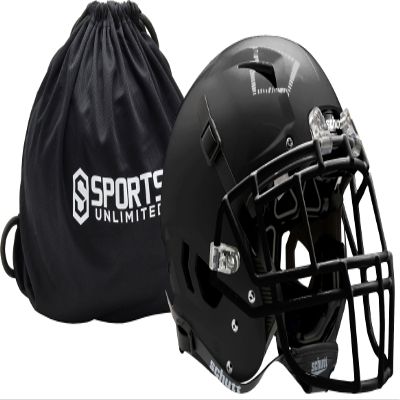 Schutt Vengeance A11 Youth Football Helmet with unattached Facemask and Sports Unlimited Helmet Bag