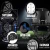 Schutt Vengeance A11 Youth Football Helmet with unattached Facemask and Sports Unlimited Helmet Bag view 4