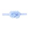 Baby Girls Tutu Skirt Sets with Diaper Cover Flower Headband for Toddler Ruffle Soft Tulle Bloomers Princess Half First Birthday Party Cake Smash Photo Shoot Outfits Beach Clothes Light Blue 2-3 Years view 2