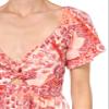 Angie Women's Tiered Skirt Short Sleeve Dress view 2