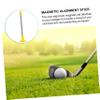 BESPORTBLE 2pcs Magnetic Stick Golf Trainer Swing Aim Accessory for Club Alignment Rod and Practice view 4