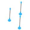 BESPORTBLE 3pcs Golf Training Aids Alignment Disc Swing Pro Magnet Lie Angle Tool Face Aimer for Outdoor Alignment Correction Sticks