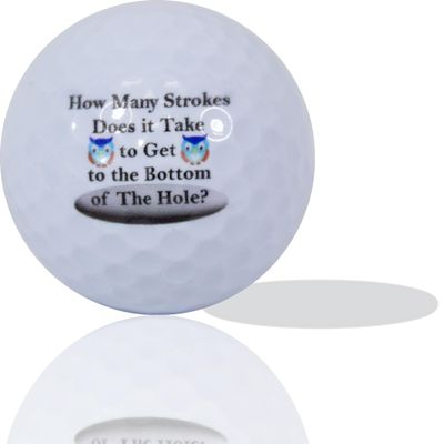 How Many Strokes... Golf Balls 12 Pack