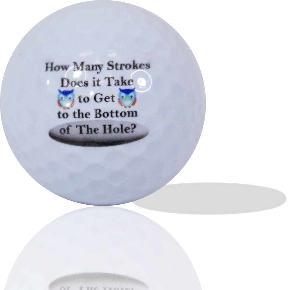 How Many Strokes... Golf Balls 12 Pack