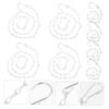 BESPORTBLE 8pcs Replacement Chain Hanger for Hanging Bird Cages Flower Pots and Lanterns Durable Chains for Indoor and Outdoor Use view 4