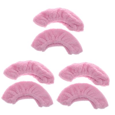 BESPORTBLE 3pcs Elastic Figure Skate Soakers Pink Hockey Skate Guards for Youth Ice Skating Tights Covers
