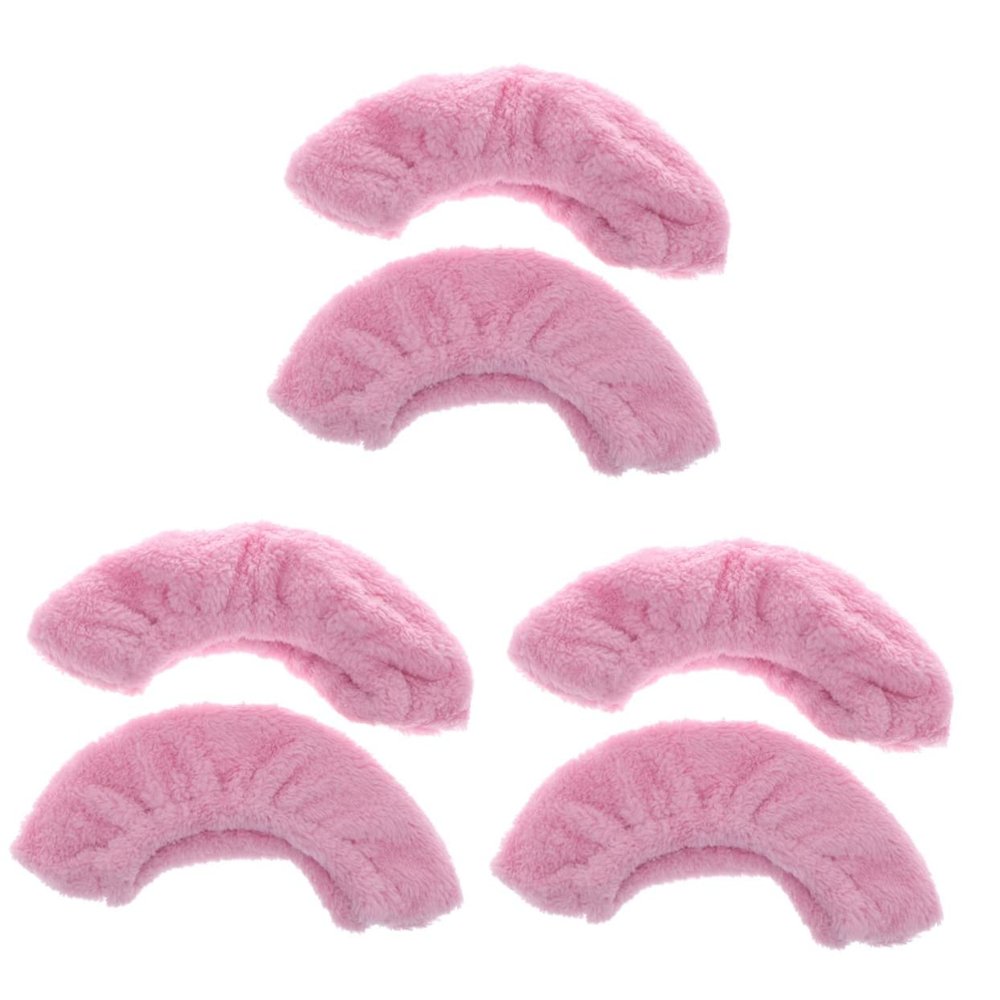 BESPORTBLE 3pcs Elastic Figure Skate Soakers Pink Hockey Skate Guards for Youth Ice Skating Tights Covers