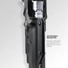 OWB Quick Release Paddle Holster fits Stoeger STR-9 F w/TLR-1 HL (Right-Hand Draw, Black) view 3