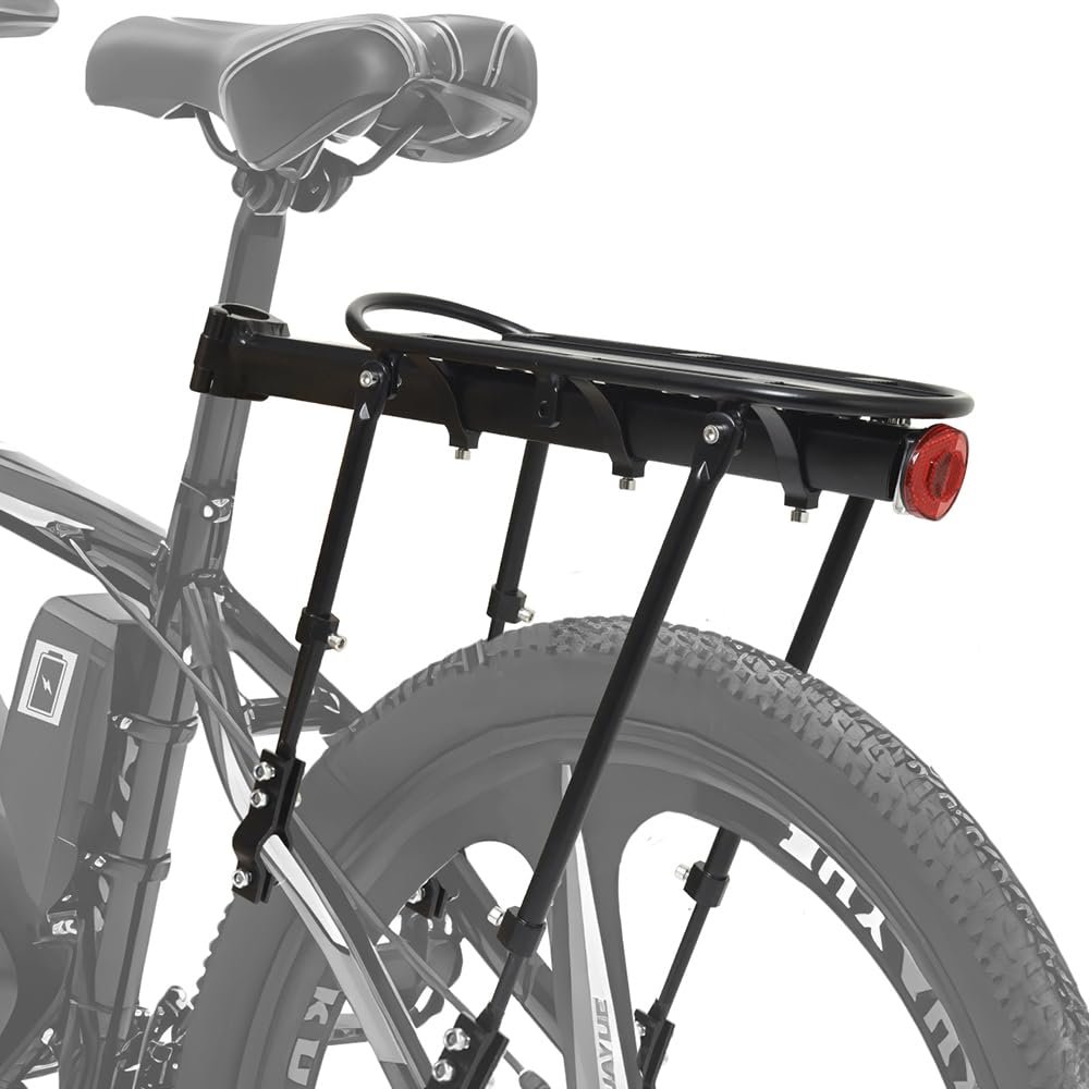 Fat Tire Bike Rack and Electric Bike Rack, Parrilla para Bicicletas Trasera, Ideas as Cargo Rack with Load Capacity (60KG Load Capacity)