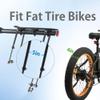 Fat Tire Bike Rack and Electric Bike Rack, Parrilla para Bicicletas Trasera, Ideas as Cargo Rack with Load Capacity (60KG Load Capacity) view 2