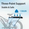 Fat Tire Bike Rack and Electric Bike Rack, Parrilla para Bicicletas Trasera, Ideas as Cargo Rack with Load Capacity (60KG Load Capacity) view 3