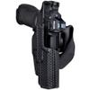 OWB Quick Release Paddle Holster fits Springfield Armory Echelon (Right-Hand Draw, Carbon Fiber) view 1