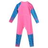 ABAFIP Kids Boys Girls Modest Swimsuit Long Sleeve Swimwear Full Cover Zipper One Piece Bathing Suit Peach 3-4T view 2