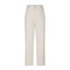 Uillui Women's Straight Pants Stretch Slim Leg Dress Pants with Pockets Work Skinny Trousers Casual Business Dressy Pants Beige view 3