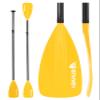 Abahub 4-Piece SUP Paddle/Kayak Oar, Adjustable Stand up Paddleboard Paddles, Lightweight Aluminum Alloy PU Coated Shaft Yellow Plastic Blade view 1