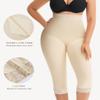 MERYOSZ Shapewear Tummy Control Shorts Body Shaper Butt Lift Capri Girdles (Beige,Small) view 3