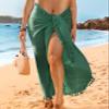 Eicolorte Cover Up Skirt Open Front Swimsuit Wrap Cover Ups Summer Beach Skirts With Slit For Women view 2