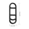 Yoetaun 10 Pcs Bike Light Silicone Mount Bands Bicycles Light Fixing Straps Adjustable Elastic Strap for Flashlights Light Bike Silicone Mount Bands Handlebar Accessories view 3