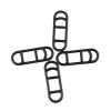 Yoetaun 10 Pcs Bike Light Silicone Mount Bands Bicycles Light Fixing Straps Adjustable Elastic Strap for Flashlights Light Bike Silicone Mount Bands Handlebar Accessories view 4