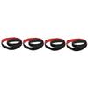 GLEAVI 4pcs Bicycle Wheel Strap Fastening Wheel Strap for Snowboard Luggage Hoses view 1