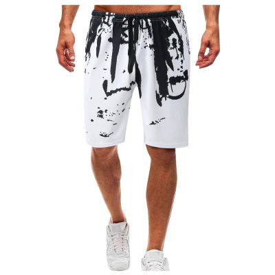 RTRDE Shorts, Casual Workout Running Shorts Jogger Exercise with Pockets Summer Shorts Men Basketball Long Drawstring Short for Mens Athletic Shorts Workout Clothes Casual Workout (XXL, White)