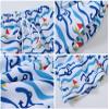 HSTiSan Boys Shorts 2 Piece Quick Dry Beach Short Outdoors Casual Boardshort Pink+Sailboat White 6-7Y/120 view 2